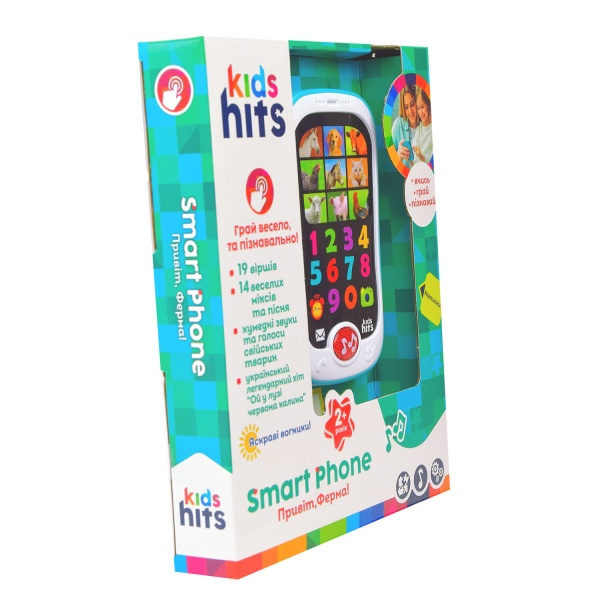 Телефон развивающий Kids Hits «Привет, Ферма» KH03/001