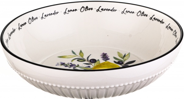 Тарілка для супу Lemons 18 см Fiora