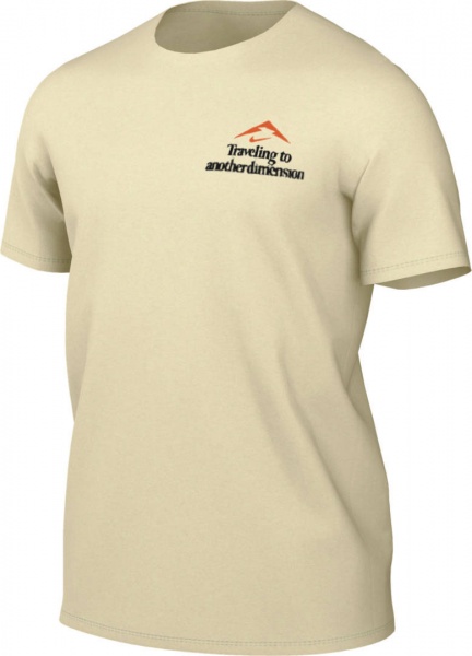 Футболка Nike M NK DF TEE TRAIL FJ2354-113 р.XL бежевый