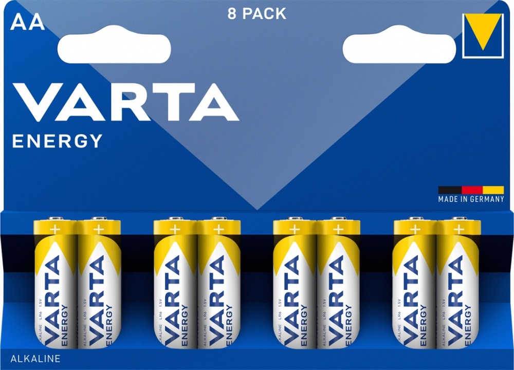 Батарейка Varta Energy AA (пальчикові) 8 шт. (4106229418)