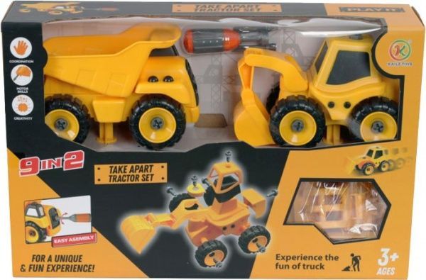 Іграшка Kaile Toys набір розбірної техніки 9 в 2 KL717-1