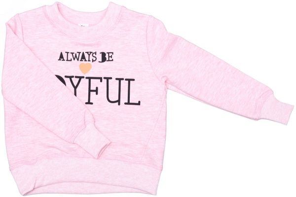 Світшот Luna Kids 3 р.104 рожевий 