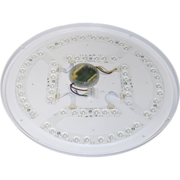 Світильник світлодіодний Hopfen з пультом ДК 74 Вт білий 3000-6000 К SATURN 74R 74W RGB 