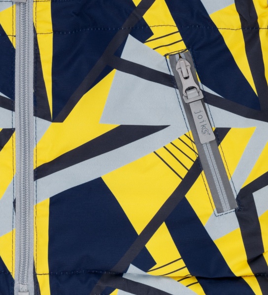 Куртка детская для мальчика JOIKS р.134 желтый EW-02 