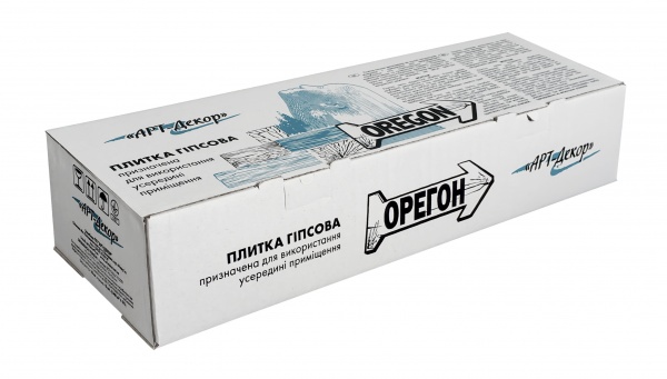 Плитка гипсовая прямая Арт-Декор Орегон винтаж 0,48 кв.м 