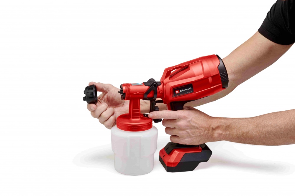 Краскораспылитель Einhell TC-SY 18/60 Li 18 V + (1x2,5Ah) 4512097+4260025