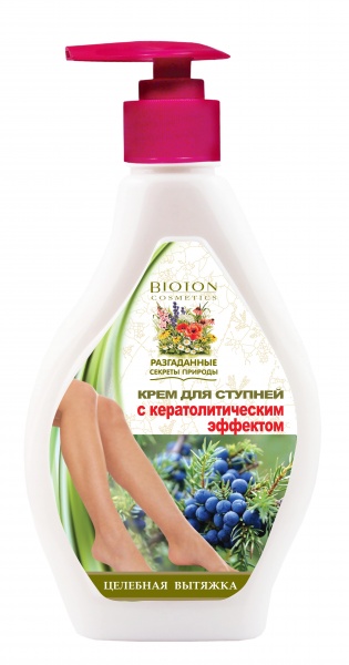Крем для ног Bioton с кератолитическим эффектом 350 мл
