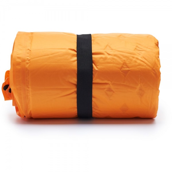 Коврик туристический Naturehike самонадувающийся с подушкой NH15Q002-D, 25мм, оранжевый