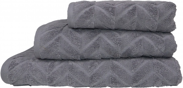 Рушник махровий Laferty 50x90 см сірий La Nuit 