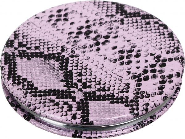 Зеркало карманное косметическое Лідер Канц Змеиная кожа в ассортименте 