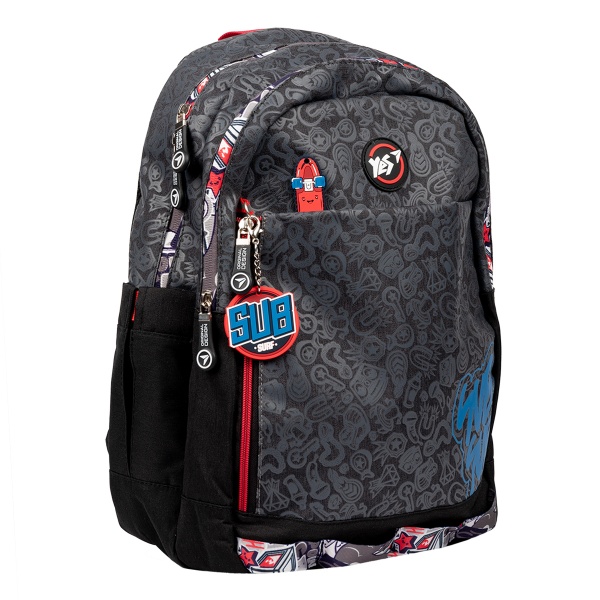 Рюкзак шкільний YES SubSurf TS-40 SubSurf сірий