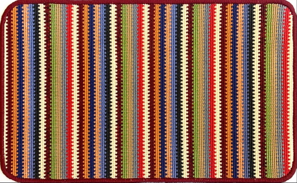 Коврик Елана Multi Red 50x80 см