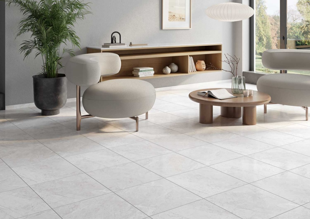 Плитка Cersanit Noble stone light grey 42x42 см