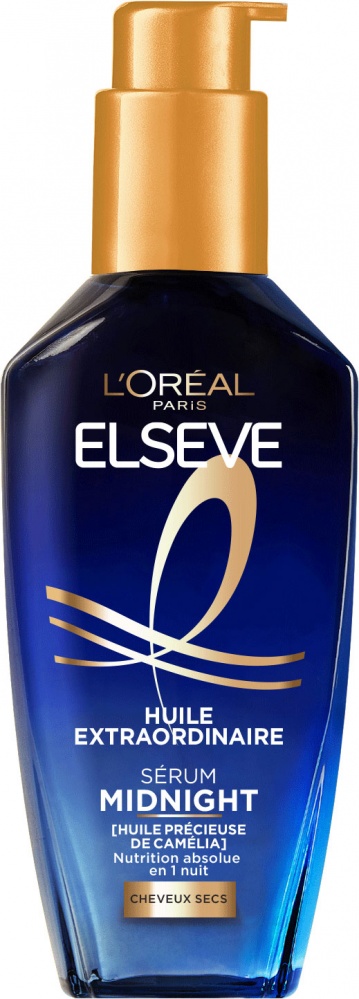 Сыворотка Elseve ночная несмываемая для интенсивного питания волос до 72 ч 100 мл