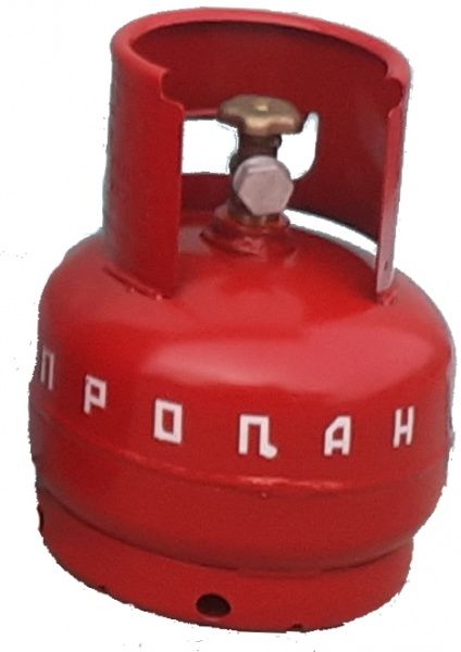 Баллон пропановый 4-5-2-В (c ВБК-2) 5 л