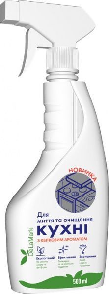 Засіб DeLaMark для кухні універсальний з квітковим ароматом 0,5 л