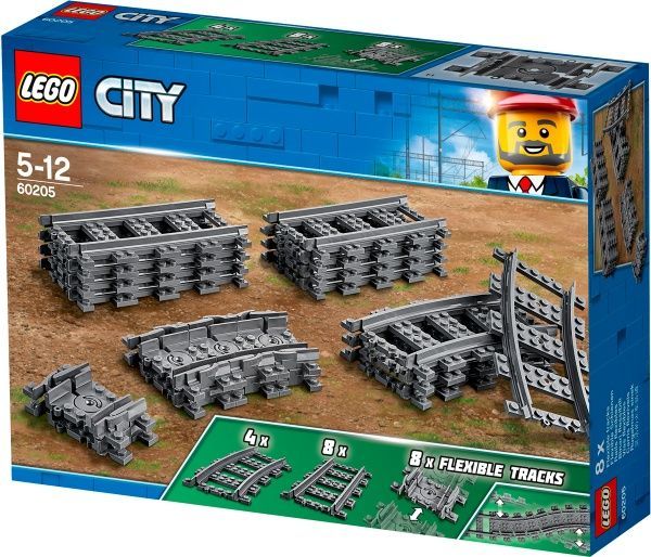 Конструктор LEGO City Рельсы 60205
