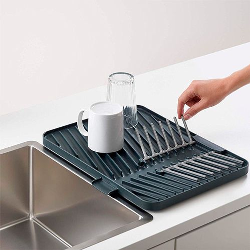 Сушарка для посуду Flip-up 2,4x40x31,9 см сіра 1000759 Joseph Joseph