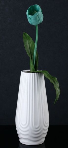 Ваза керамическая белая Рио 31 см Наша Кераміка