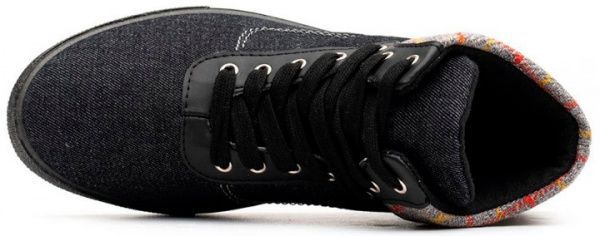 Кеды Олдком London р.37 черныйсерый 