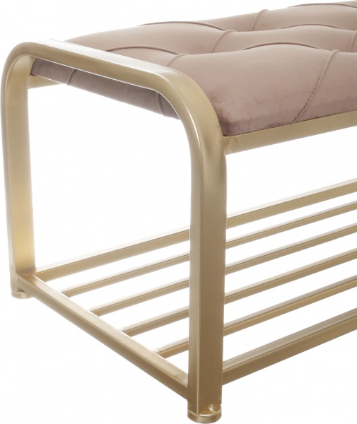 Банкетка Calzado 80х30х36 см бежевый 