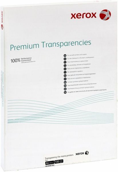 Пленка для ламинирования Xerox А4 Plain Transparency 100 шт. 