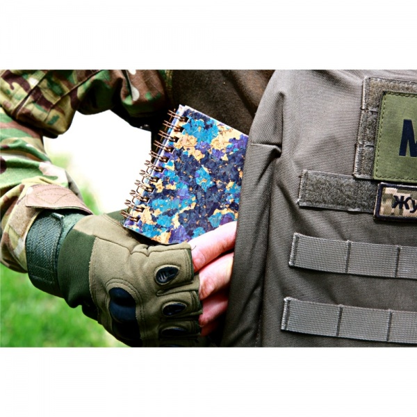 Нотатник Marines в клітинку KIRI Sketch