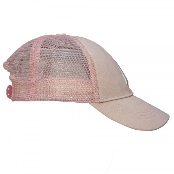 Кепка для дівчаток Devilon 3-6 років р.47-52 блідо-рожевий 518981 
