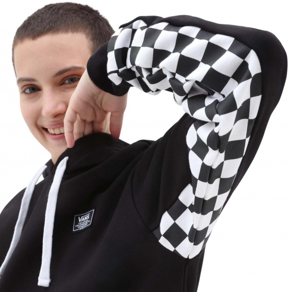 Джемпер Vans BOOM BOOM CHECK IT HOODIE VN00045DBLK р. XS чорний