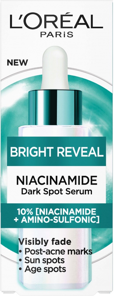 Сыворотка L'Oreal Paris Bright Reveal против пигментных пятен с ниацинамидом 30 мл