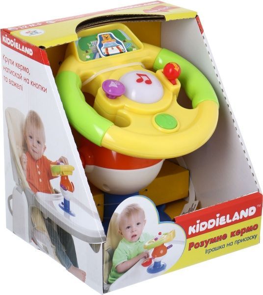 Игрушка на присосках Kiddieland Умный руль 58305