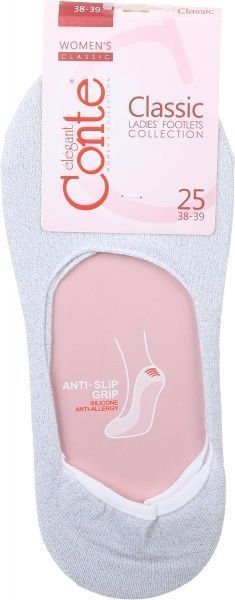 Сліди CLASSIC (люрекс) 17С-62СП, 000 р. 25 світло-сірий 