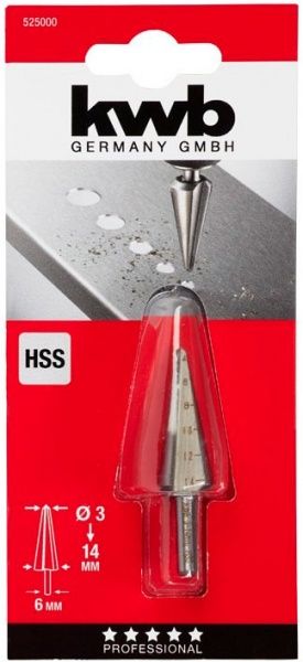 Сверло по металлу KWB 3x14 мм 5250-00