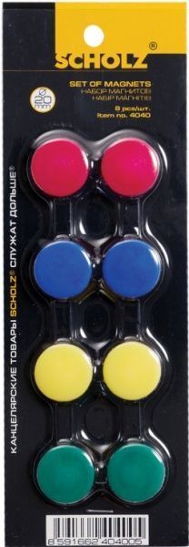Набор магнитов 8 шт. 4040 SCHOLZ
