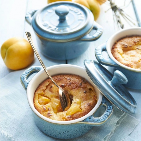 Набор кокотниц мини керамических 4 шт бирюза 40508-159-0 Staub