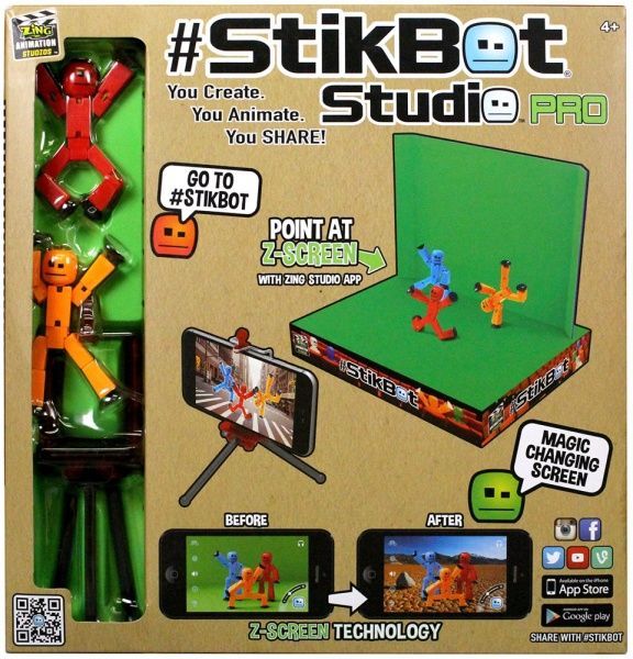 Игровой набор Stikbot для анимационного творчества Студия Z-Screen TST617