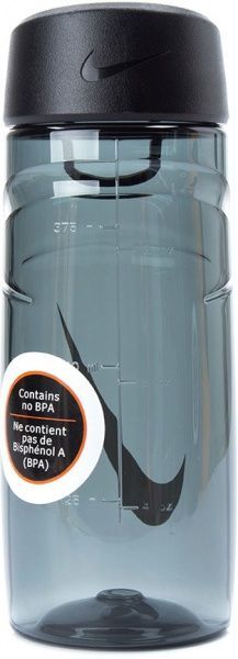 Фляга 473 мл Nike T1 Training Swoosh Water Bottle сірий N.OB.A4.048.16