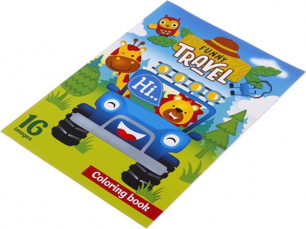 Раскраска Art studio of happiness 210х297 мм в ассортименте