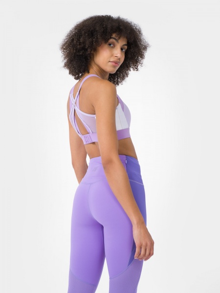 Бра 4F SPORT BRA 4FSS23USBAF057-51S р.L фіолетовий