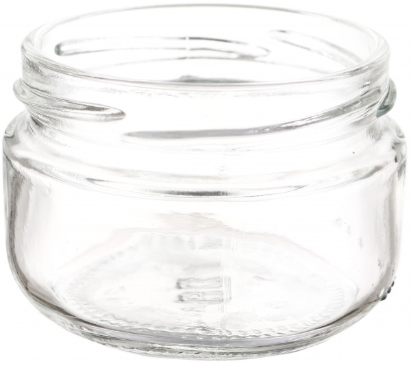 Банка скляна з металевою кришкою клітка 100 мл арт.1100М Everglass