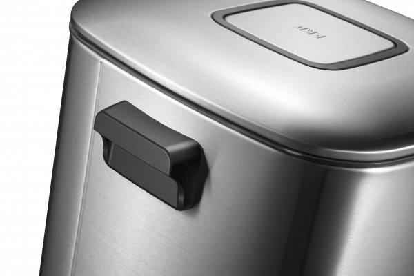 Ведро с педалью Eko REGENT 6 л хром