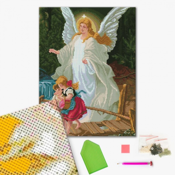 Алмазная мозаика Окрыленные безопасностью 40х50 см Brushme 