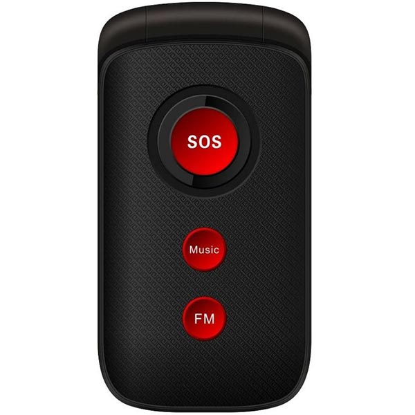 Телефон мобильный Bravis Clamp black