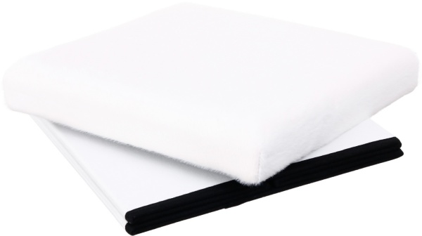 Ящик-пуф складаний OT01815-3 білий 380x380x380 мм