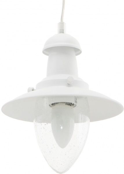Подвес Arte Lamp Fisherman 1x60 Вт E27 белый A5518SP-1WH 