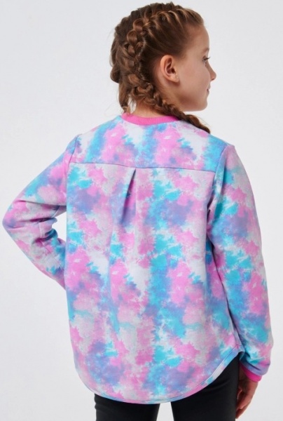 Джемпер для девочки Smil рисунок р.128 разноцветный 116556 