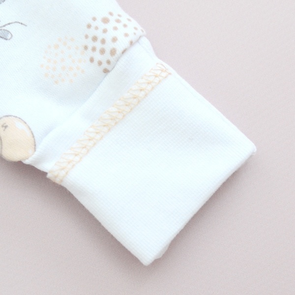 Комбинезон для девочки Minikin р.74 белый с рисунком 22020374 