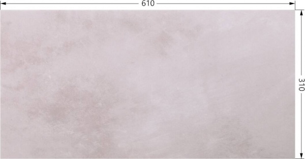 Плитка Allore Group Aura light grey W P NR Mat 31x61 см