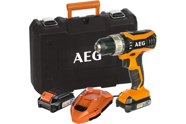 Шуруповерт ударный аккумуляторный AEG 4935451531 BSB12G3 LI-202C