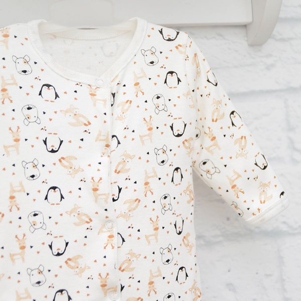 Человечек унисекс Blanka Пингвин р.56–62 белый 12888 